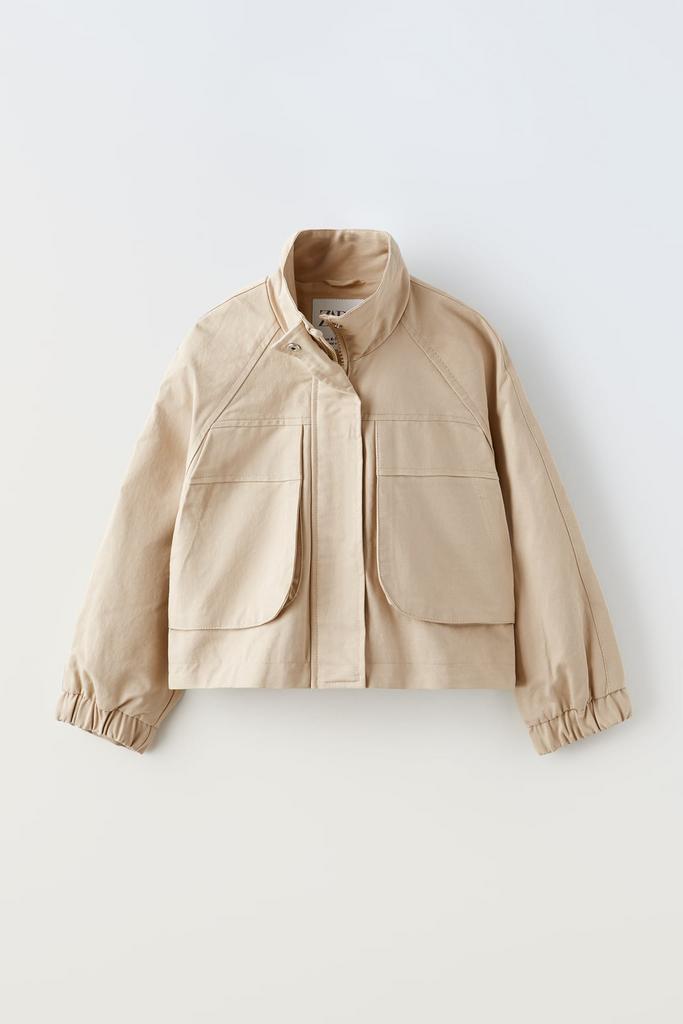 Коротка парка Коричнева