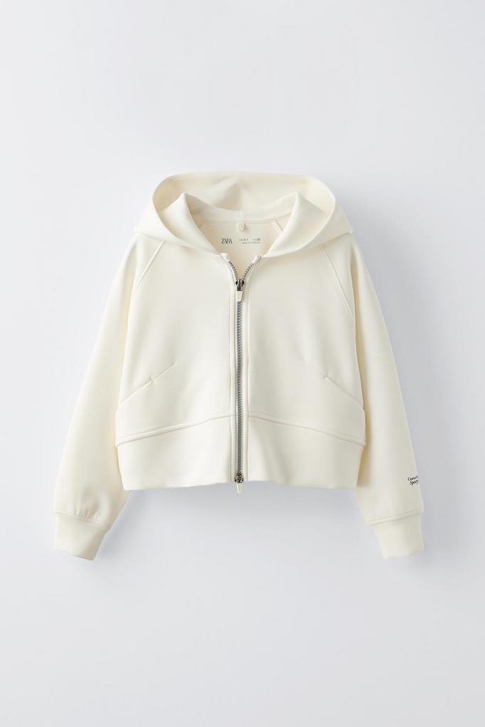Худі з блискавкою Сірувато-бежеве