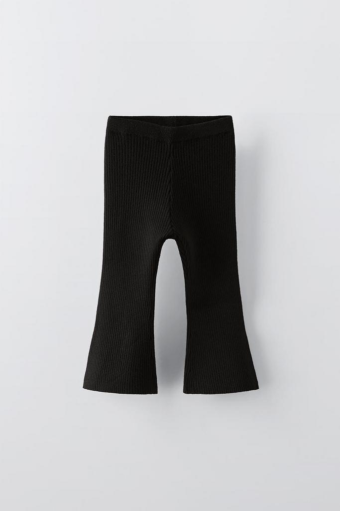 Трикотажні легінси FLARE Чорні