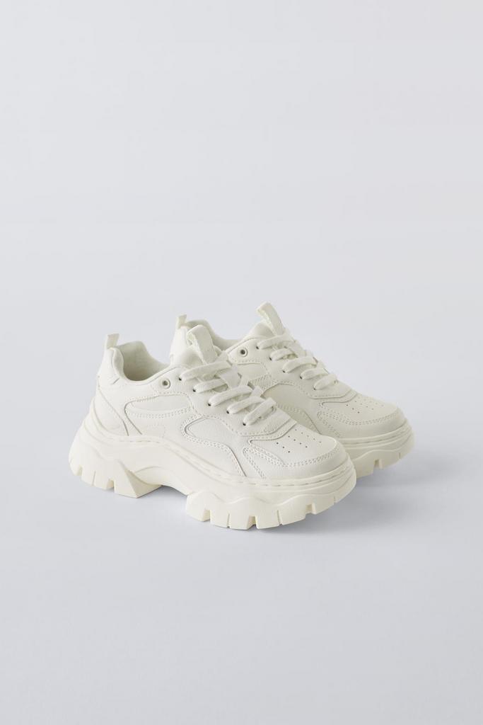 Кросівки з товстою підошвою Білі