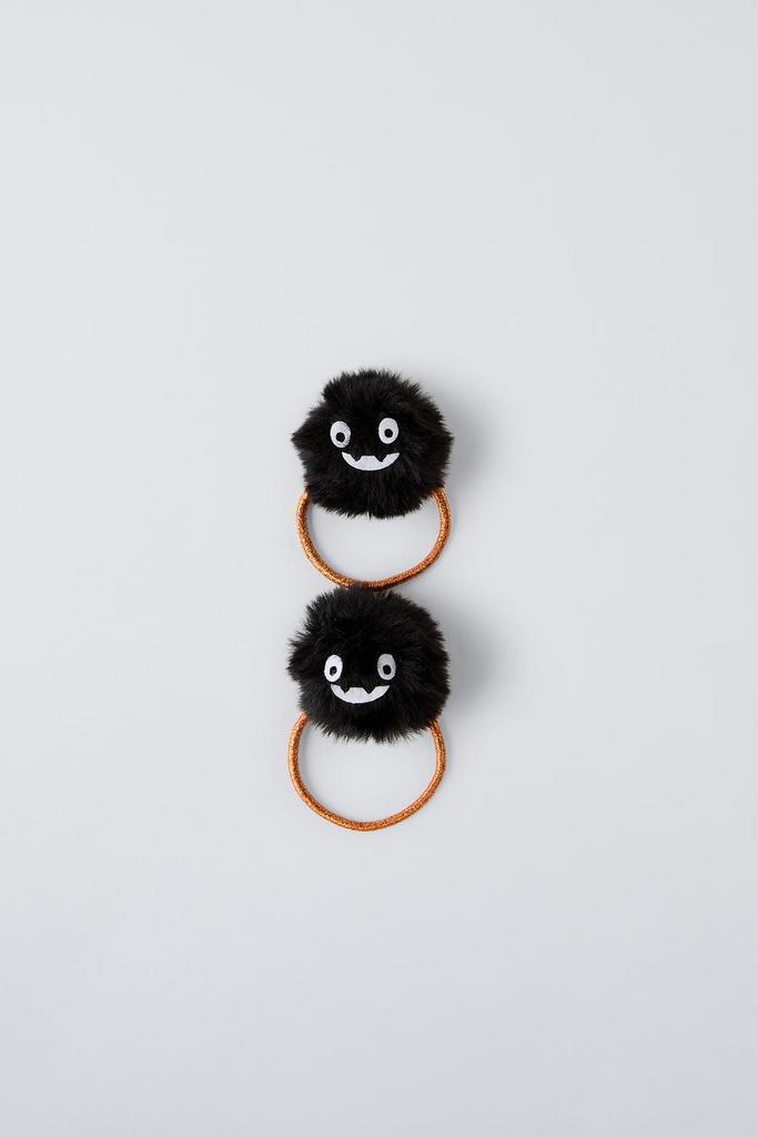 Набір із 2 резинок для волосся з монстром