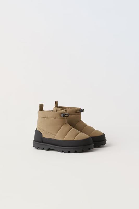 Стьобані водовідштовхувальні черевики Коричневі