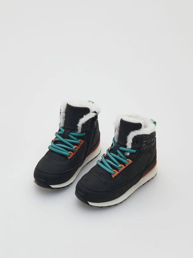 Черевики зі штучним хутром