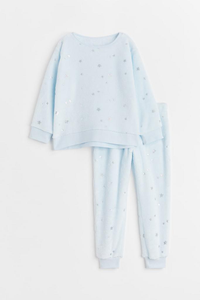 Флісова піжама Блакитна