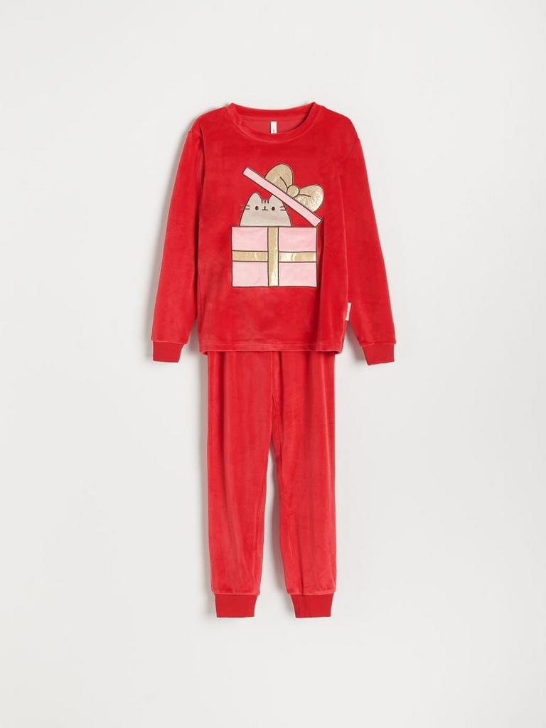 Флісова піжама Червона