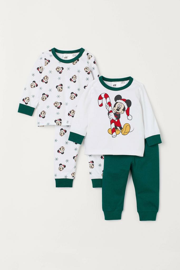 Піжамний комплект-двійка Mickey Mouse Зелений