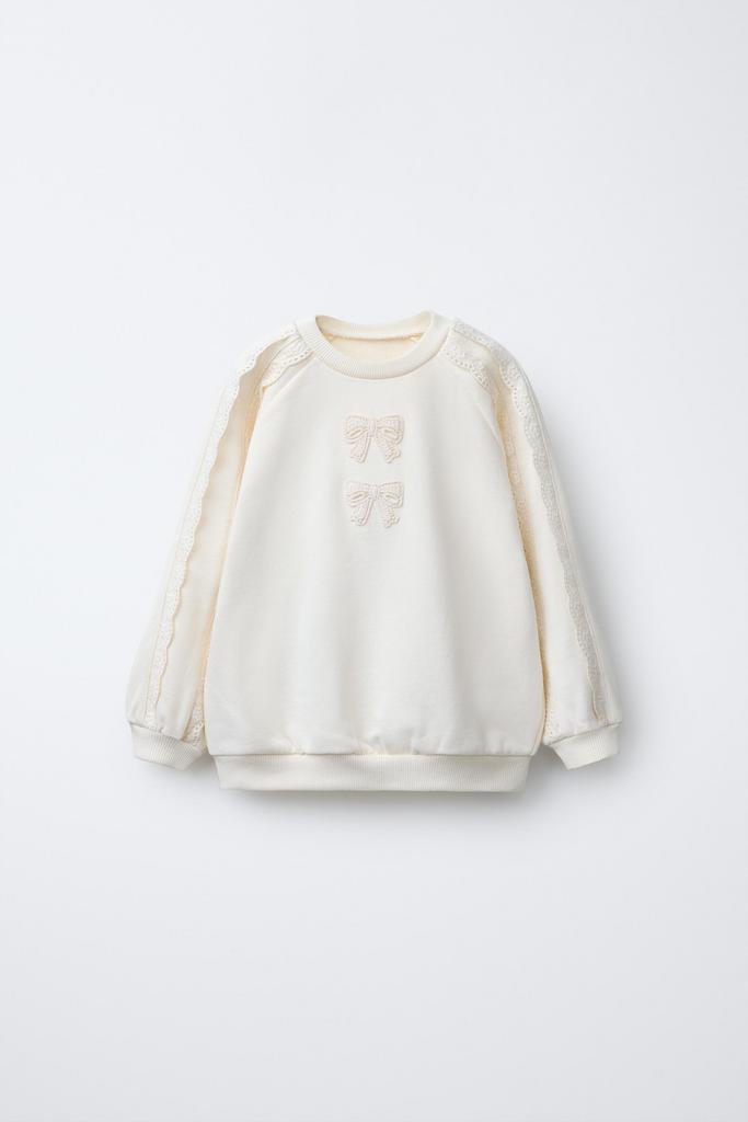 Світшот із бантами