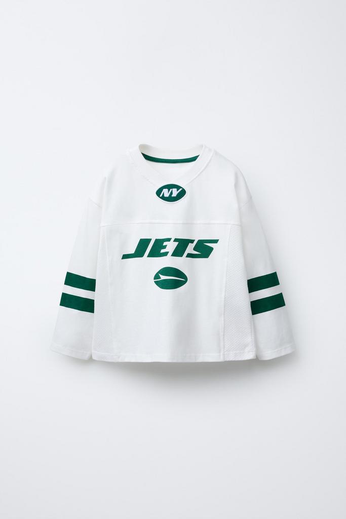 Лонгслів з вишитими нашивками © NFL