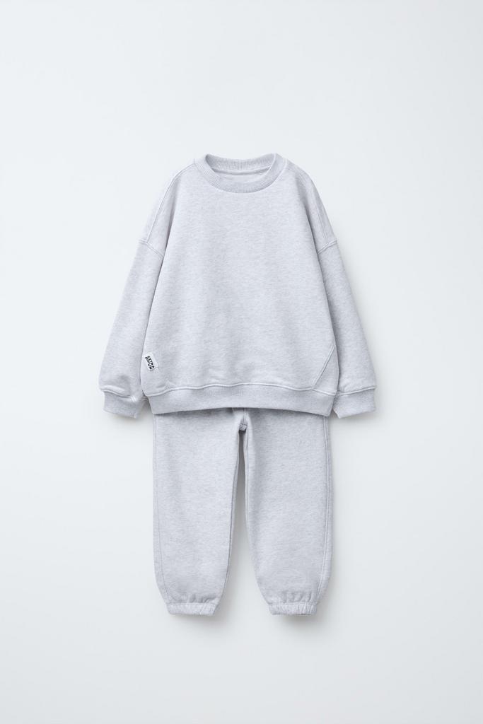 Комплект худі та джогери Сірий