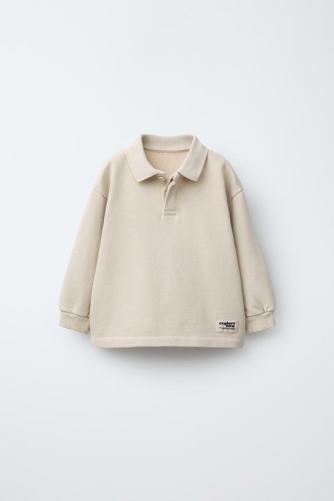 Світшот поло з нашивкою