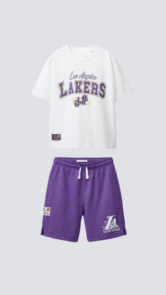 Комплект NBA LOS ANGELES LAKERS футболка та шорти