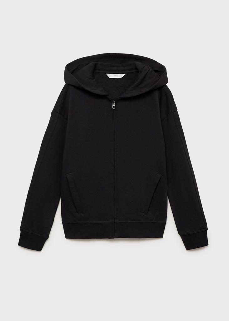 Кофта з капюшоном Чорна