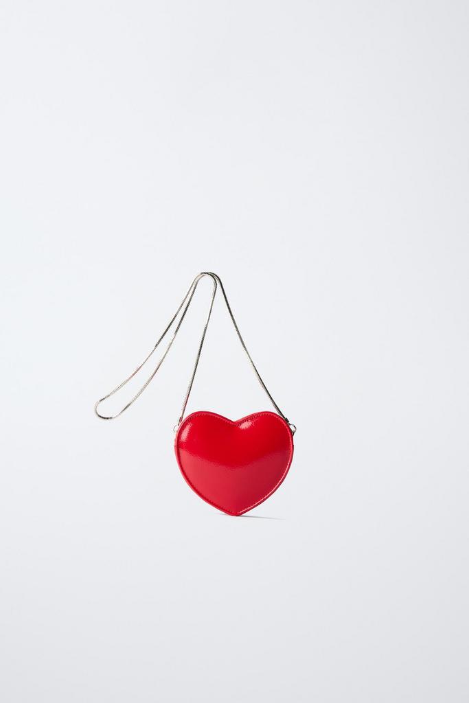 Сумка через плече у формі серця