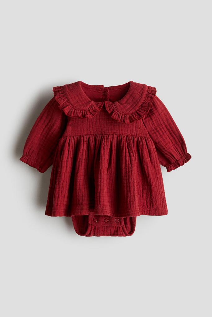 Сукня-боді з бавовняного мусліну