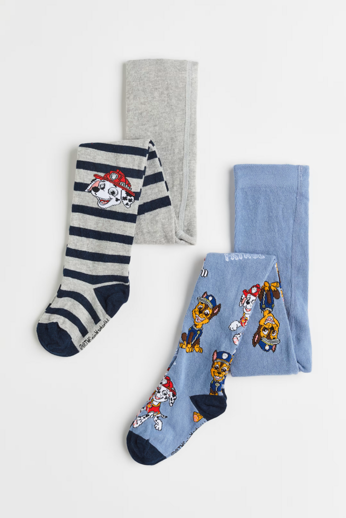 Набір з 2 колготок тонкої в'язки PAW PATROL