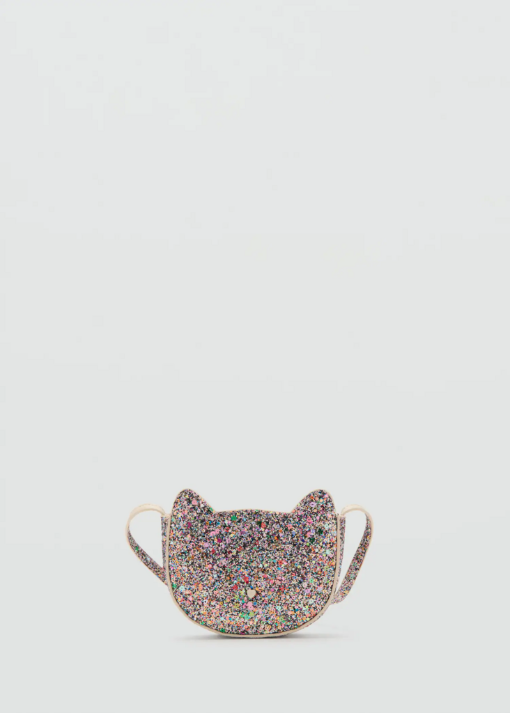 Блискуча сумка-кішка