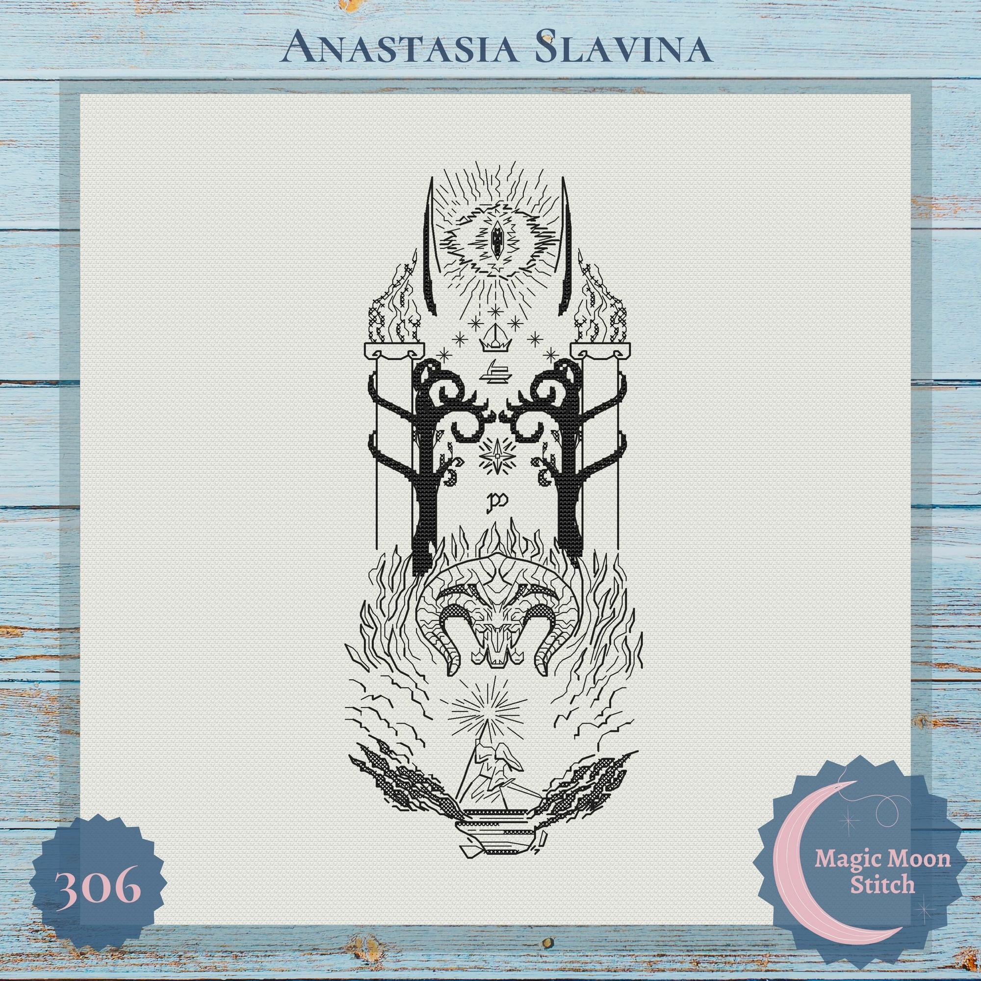 Defying the Darkness - cross stitch pattern