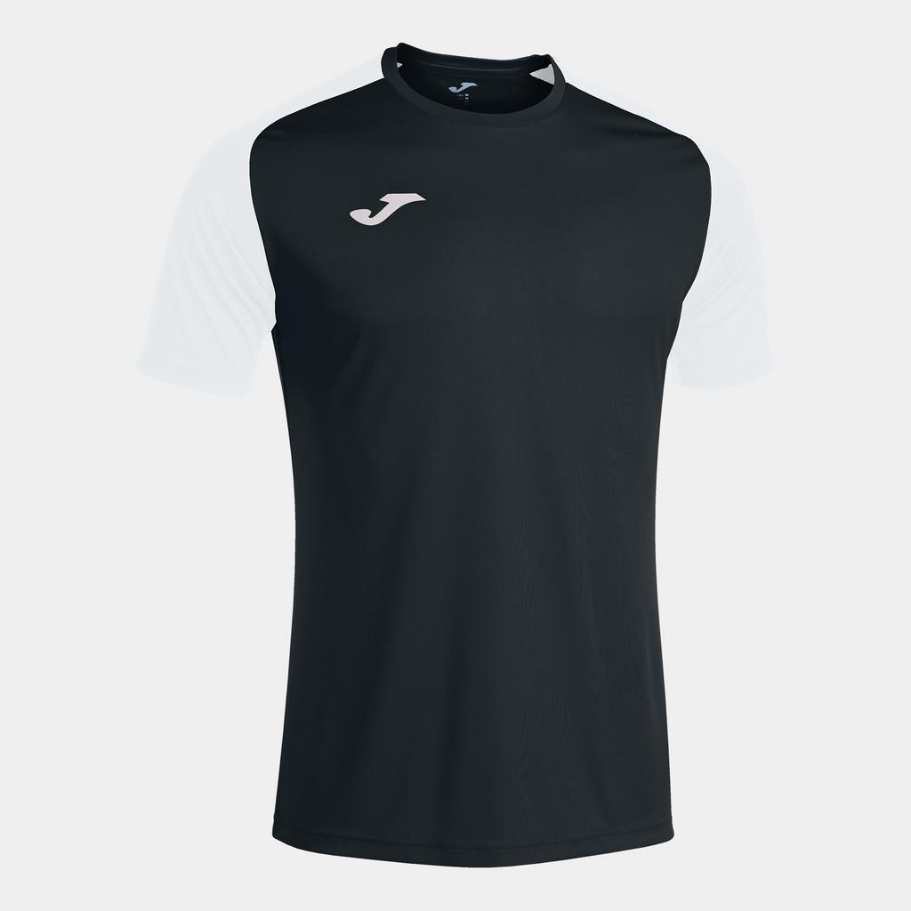 Футболка JOMA - ACADEMY IV SHORT SLEEVE T-SHIRT BLACK WHITE