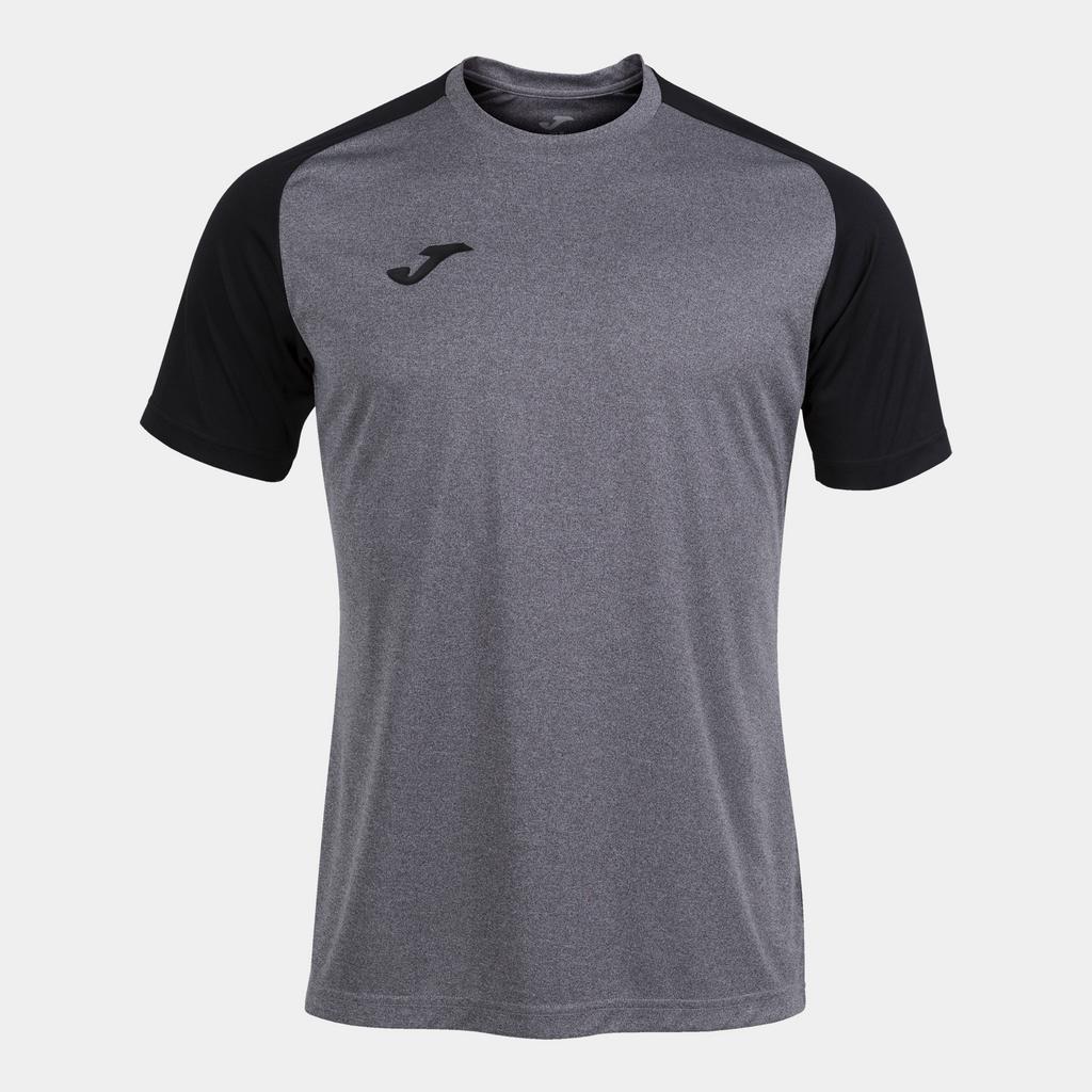 Футболка JOMA - ACADEMY IV SHORT SLEEVE T-SHIRT GRAY BLACK