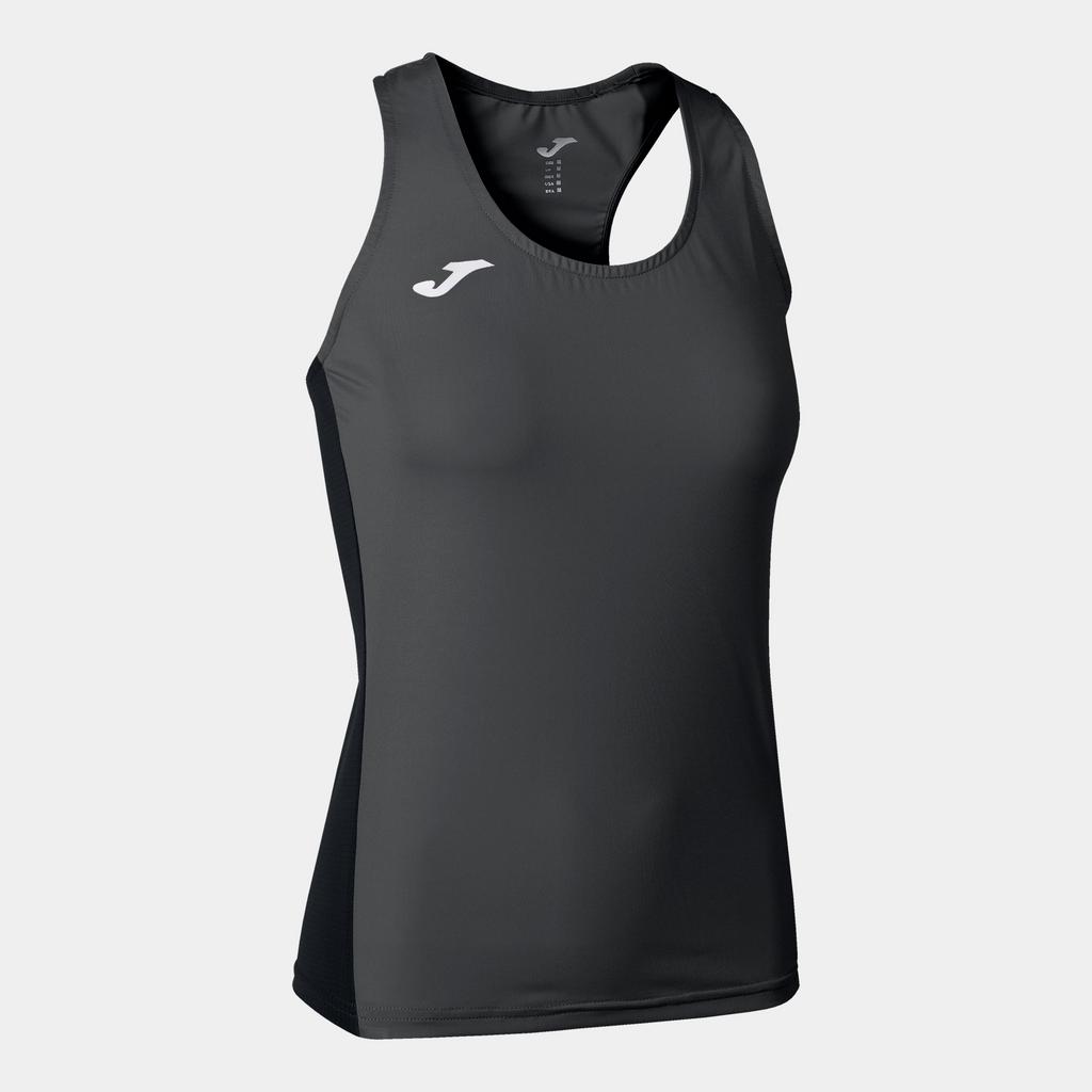 Женская футболка JOMA - R-WINNER TANK TOP ANTHRACITE
