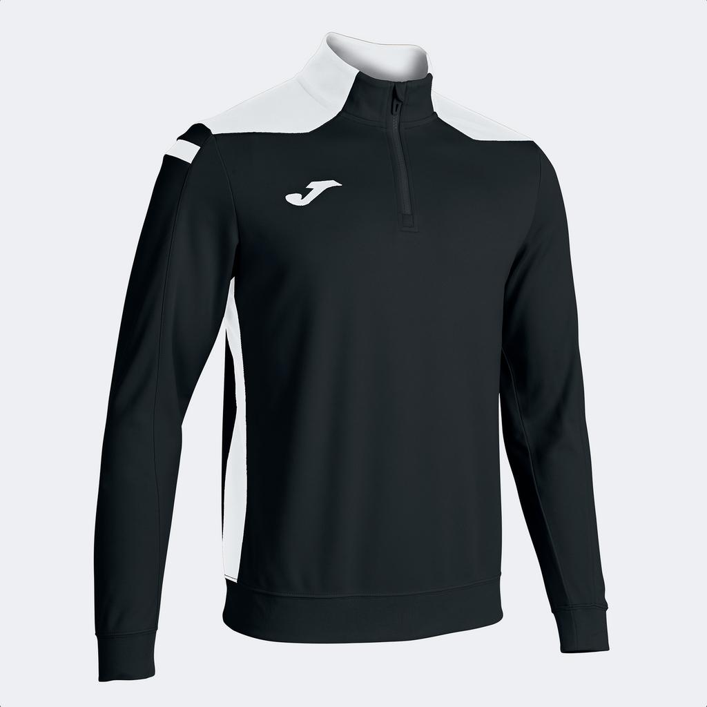 Толстовка JOMA - CHAMPIONSHIP VI SWEATSHIRT BLACK WHITE