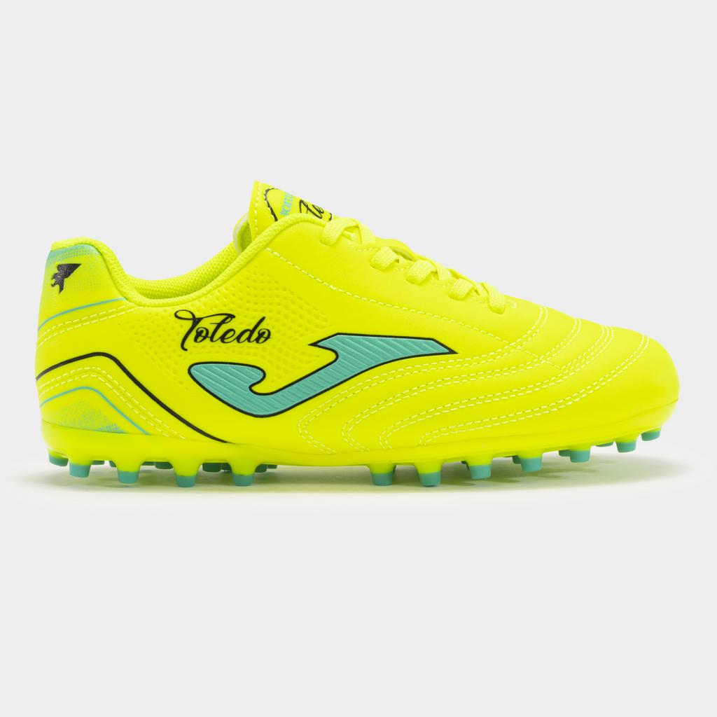 Детские бампы JOMA - TOLEDO JR 2411 AMARILLO FLÚOR TURQUESA ARTIFICIAL GRASS