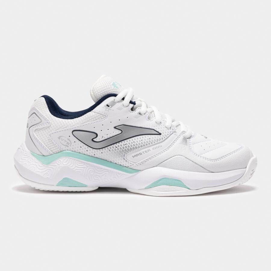 Женские кроссовки JOMA - Shoes Master 1000 Lady 25 clay woman white turquoise