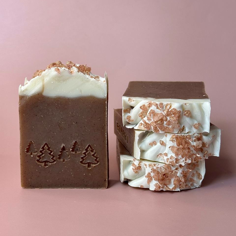 Натуральное мыло "Сливочный чай"