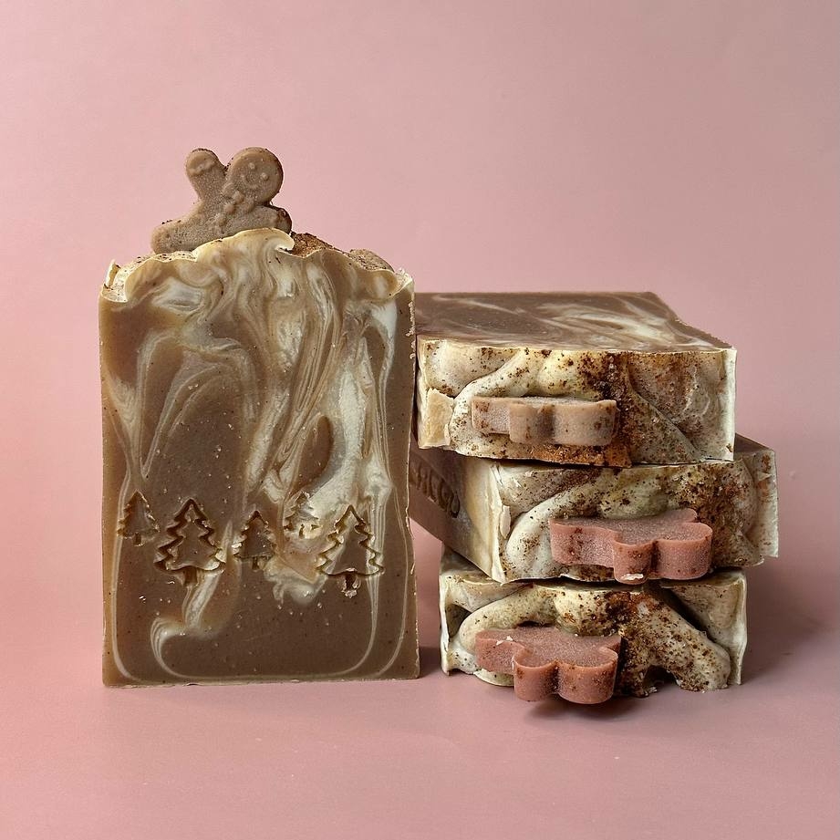 Натуральное мыло "Имбирный пряник"