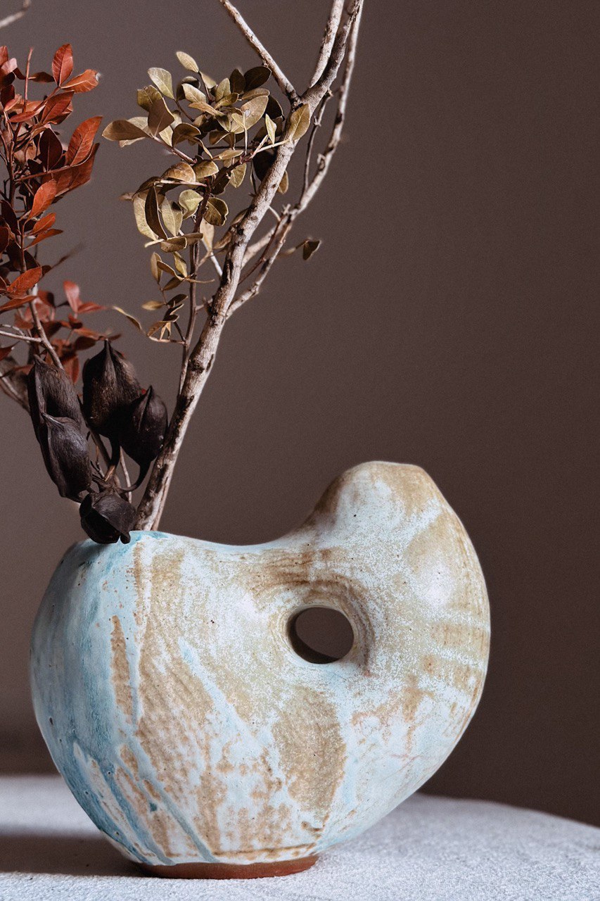 Vase “Hag Stone”