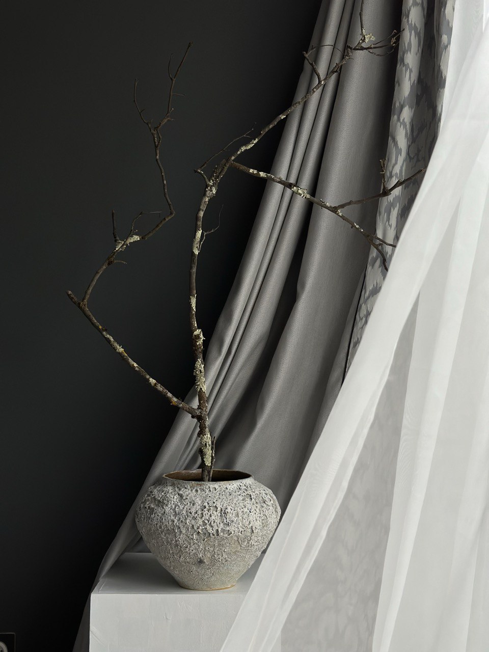 Ваза-кашпо "Пена/Мох"