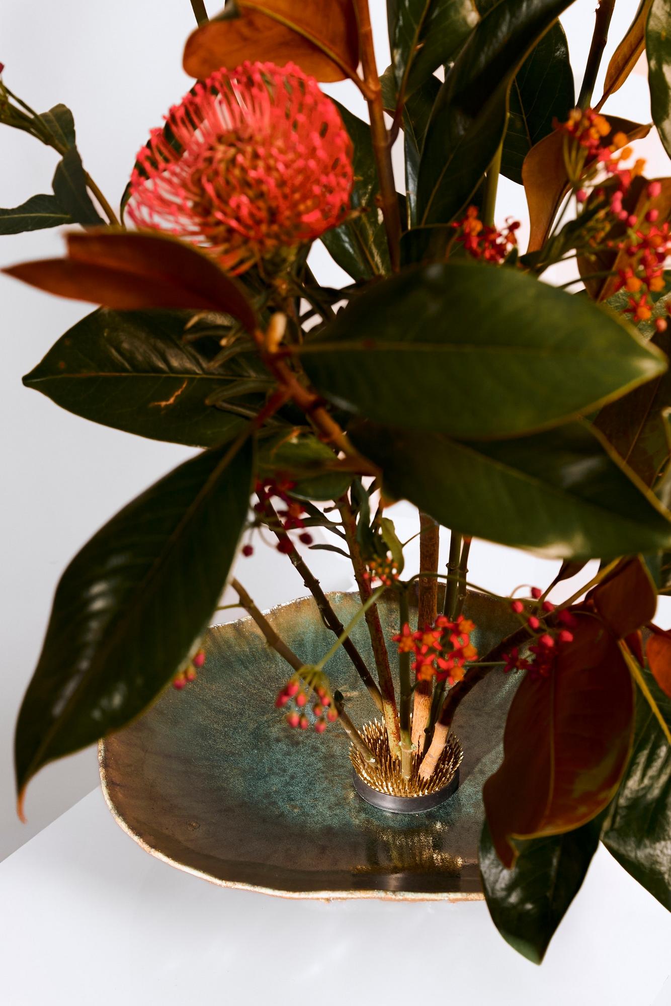 Блюдо и ваза для кензана