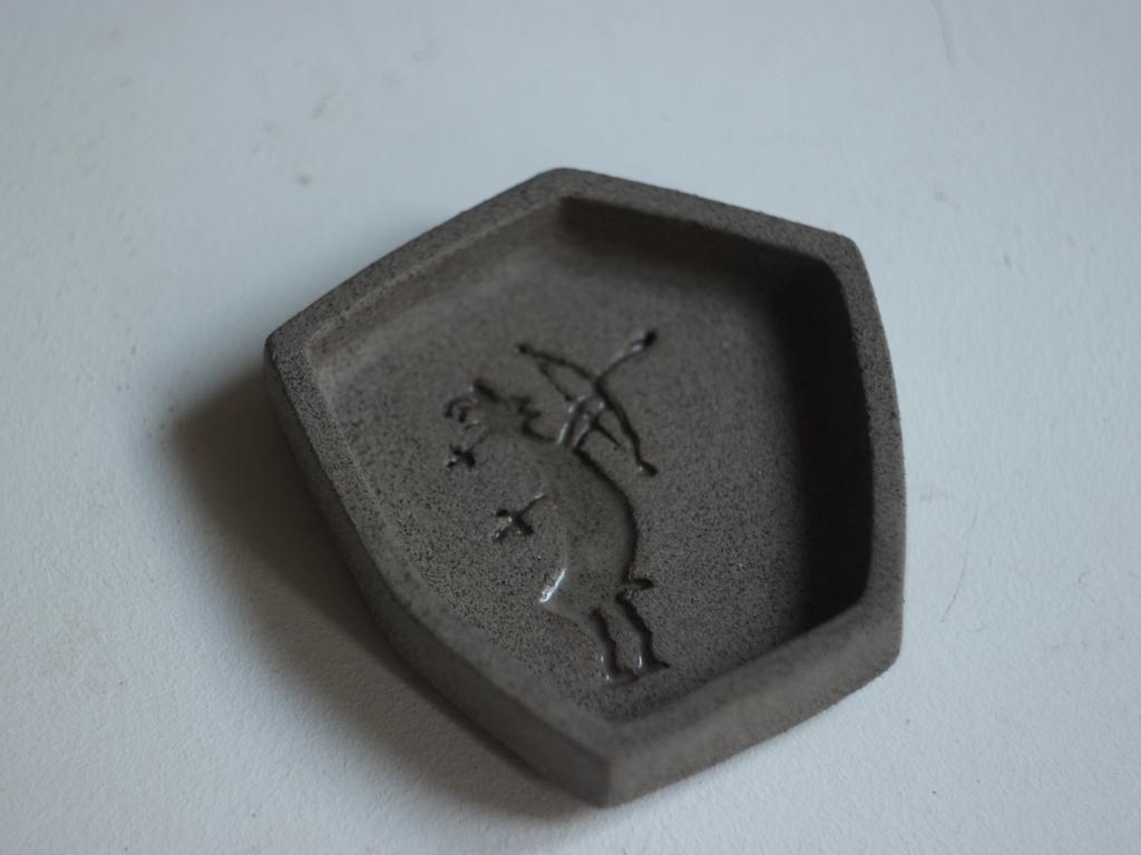 Блюдце "Лучник"