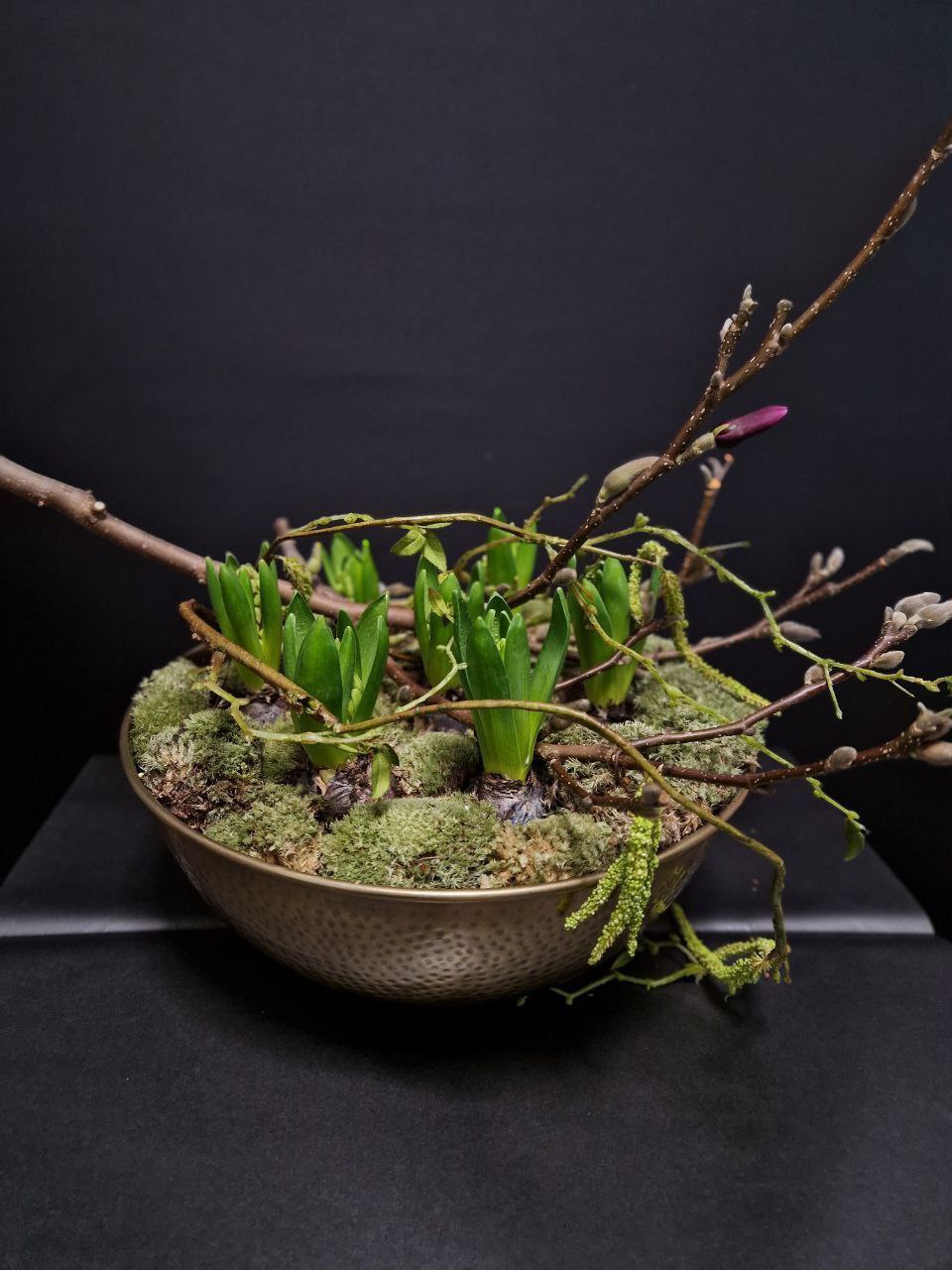 Arrangement hyacinthus magnolia