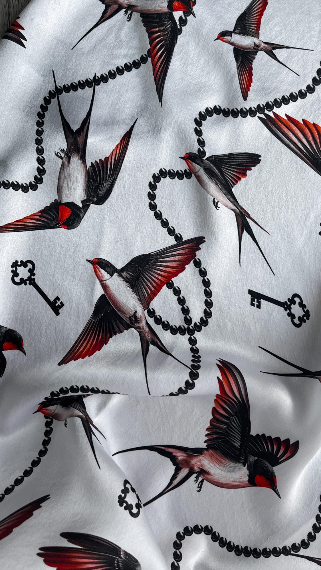 Платок "Ласточки"