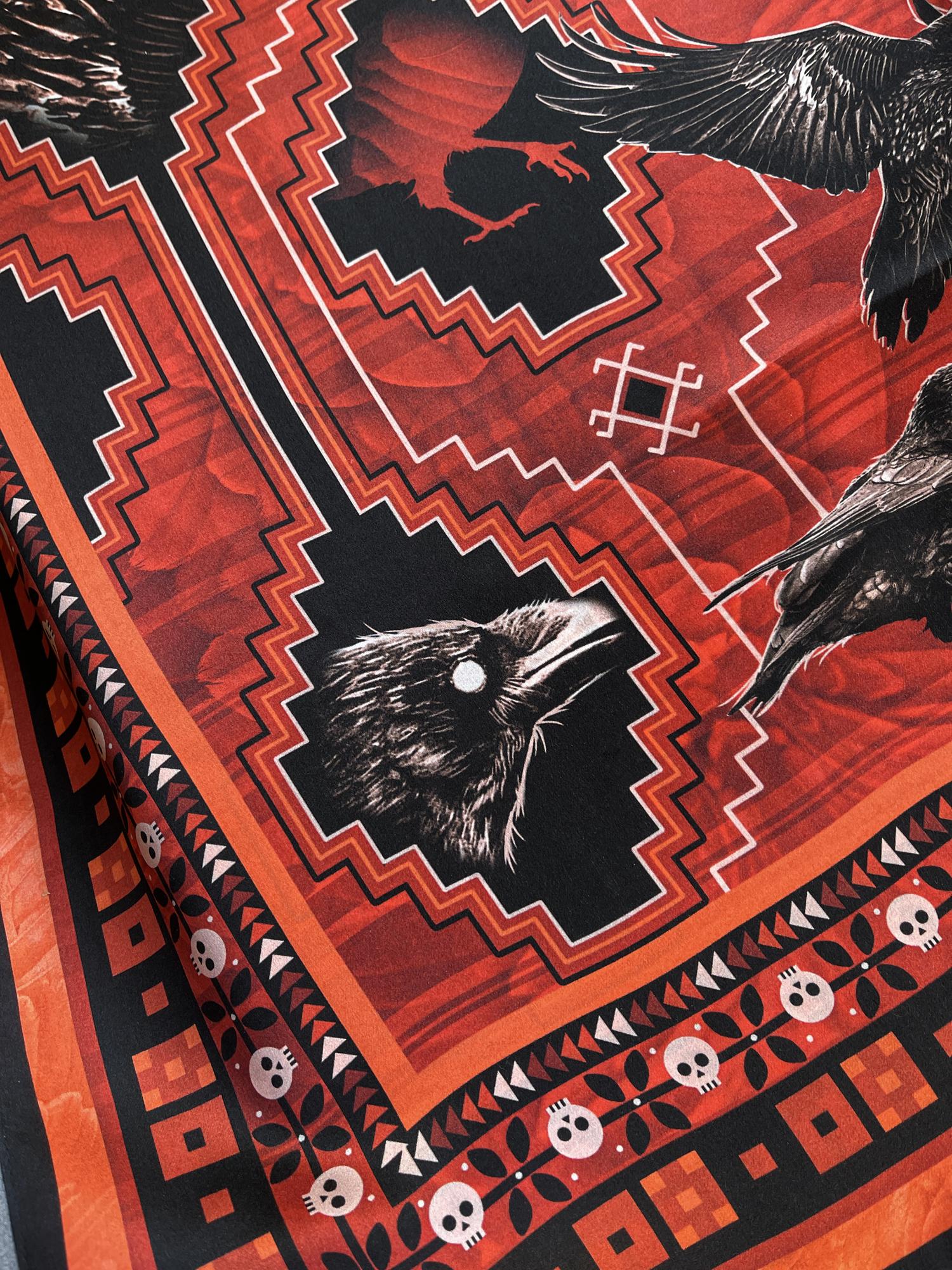 Платок "Южная готика"