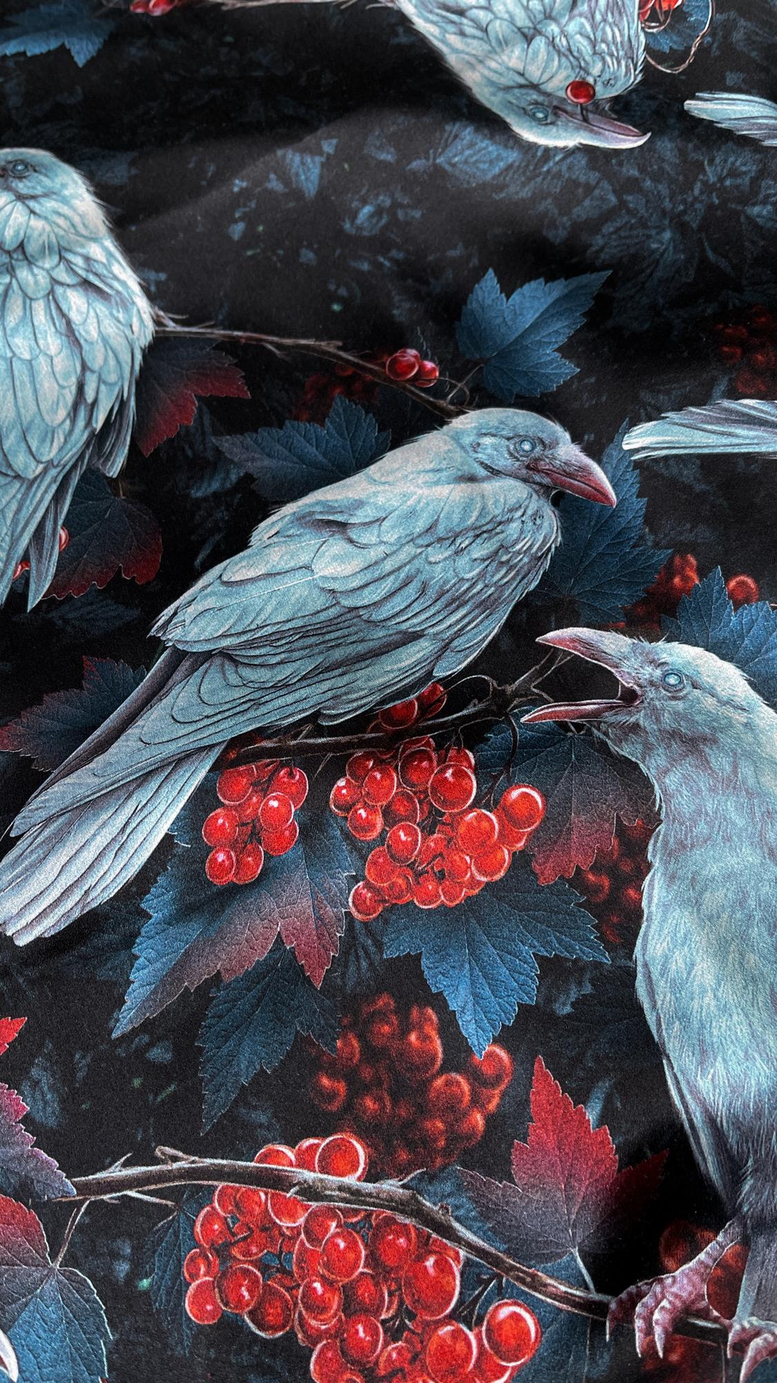 Платок "Белые Вороны"