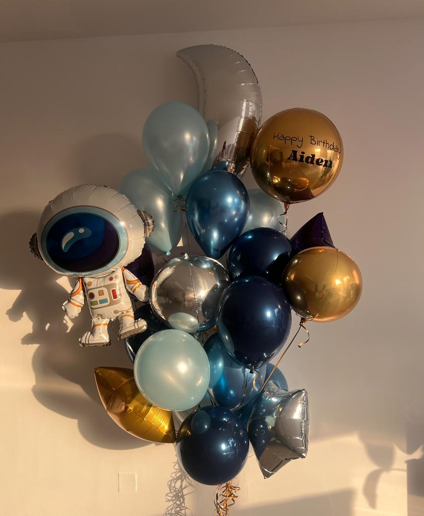 Let's Go To The Space Balloon Bunch