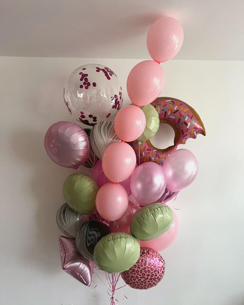 Juicy Donut Balloon Bunch