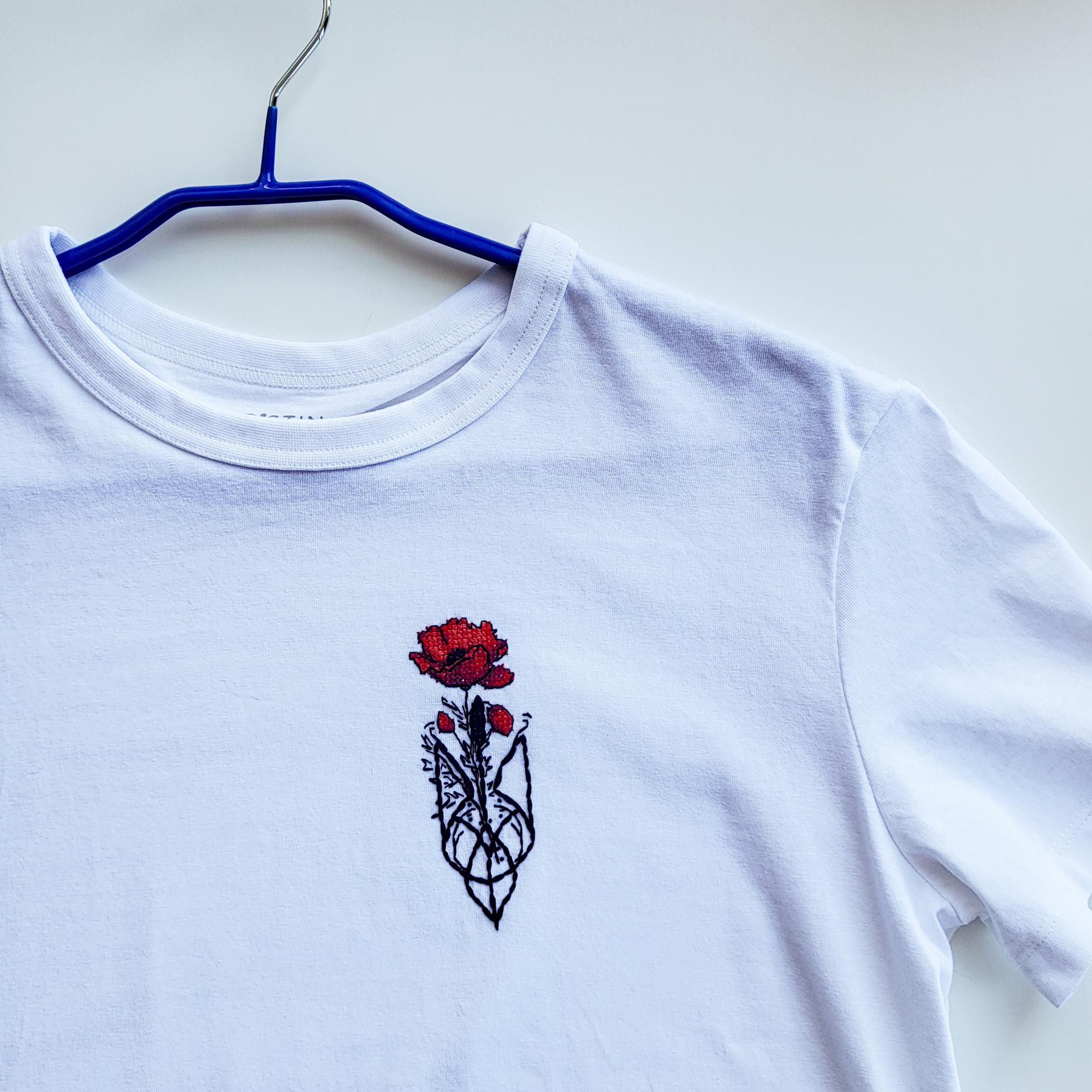 Герб України з маком 2