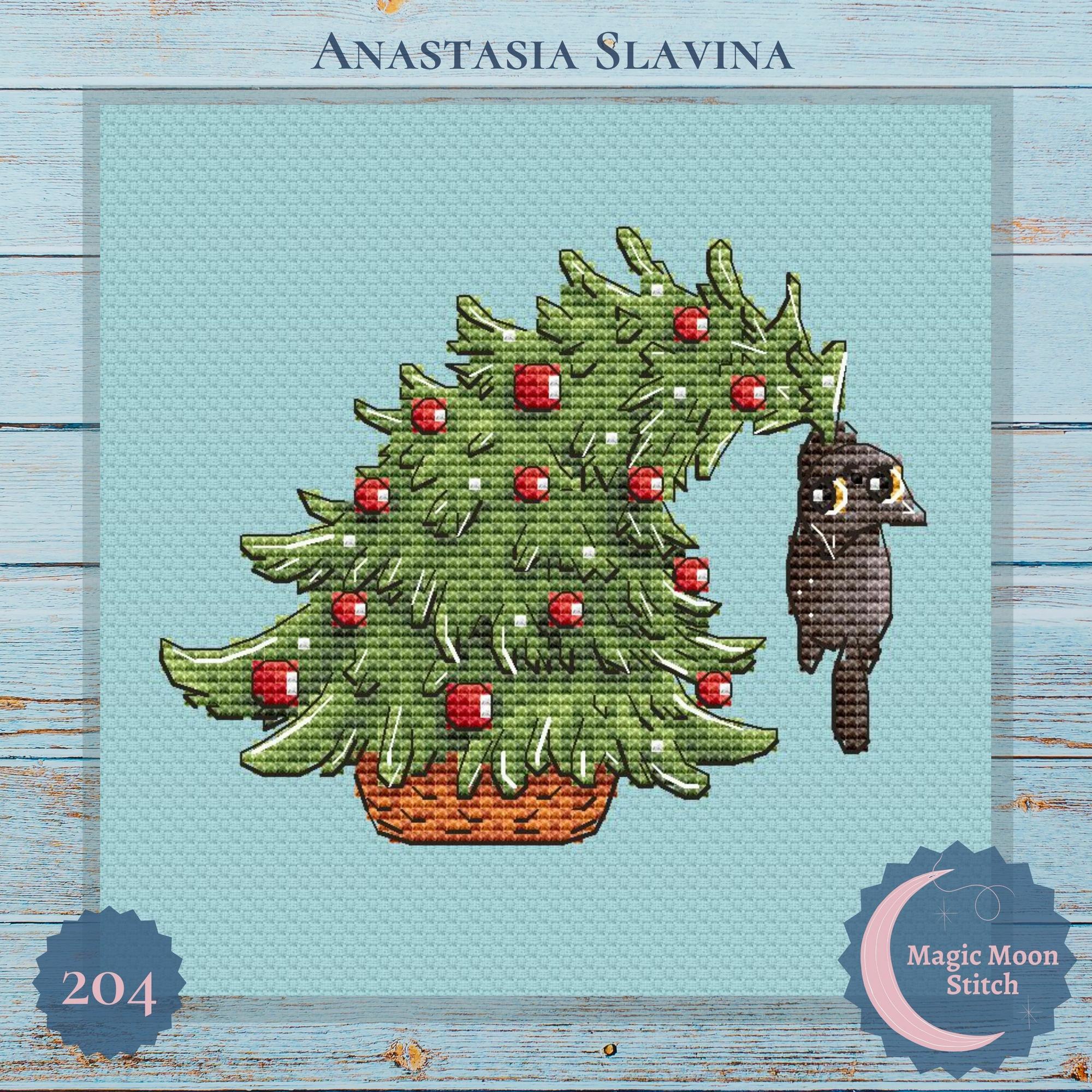 Котик на ялинці