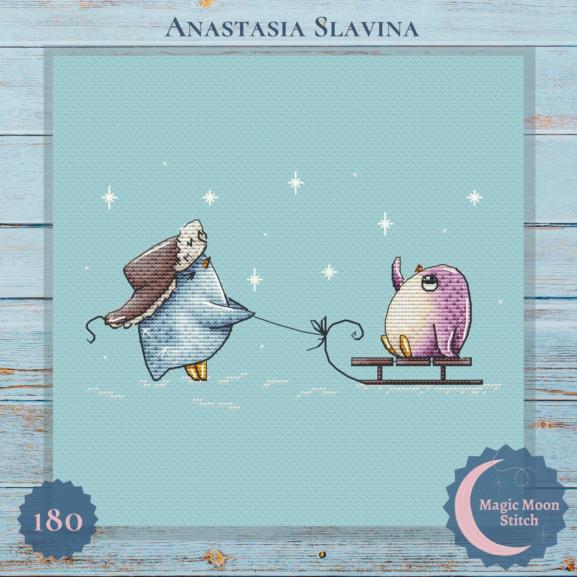 Пінгвіни на санчатах