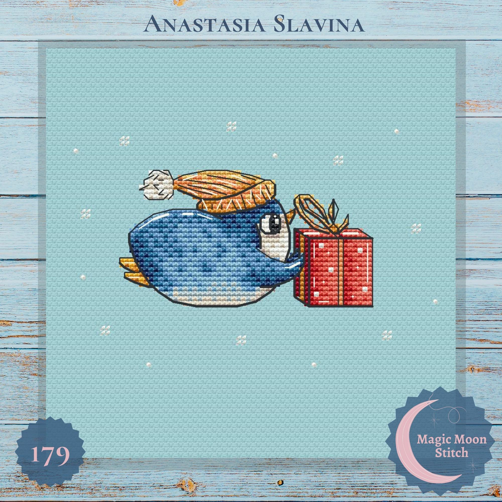 Пінгвінчик з подарунком