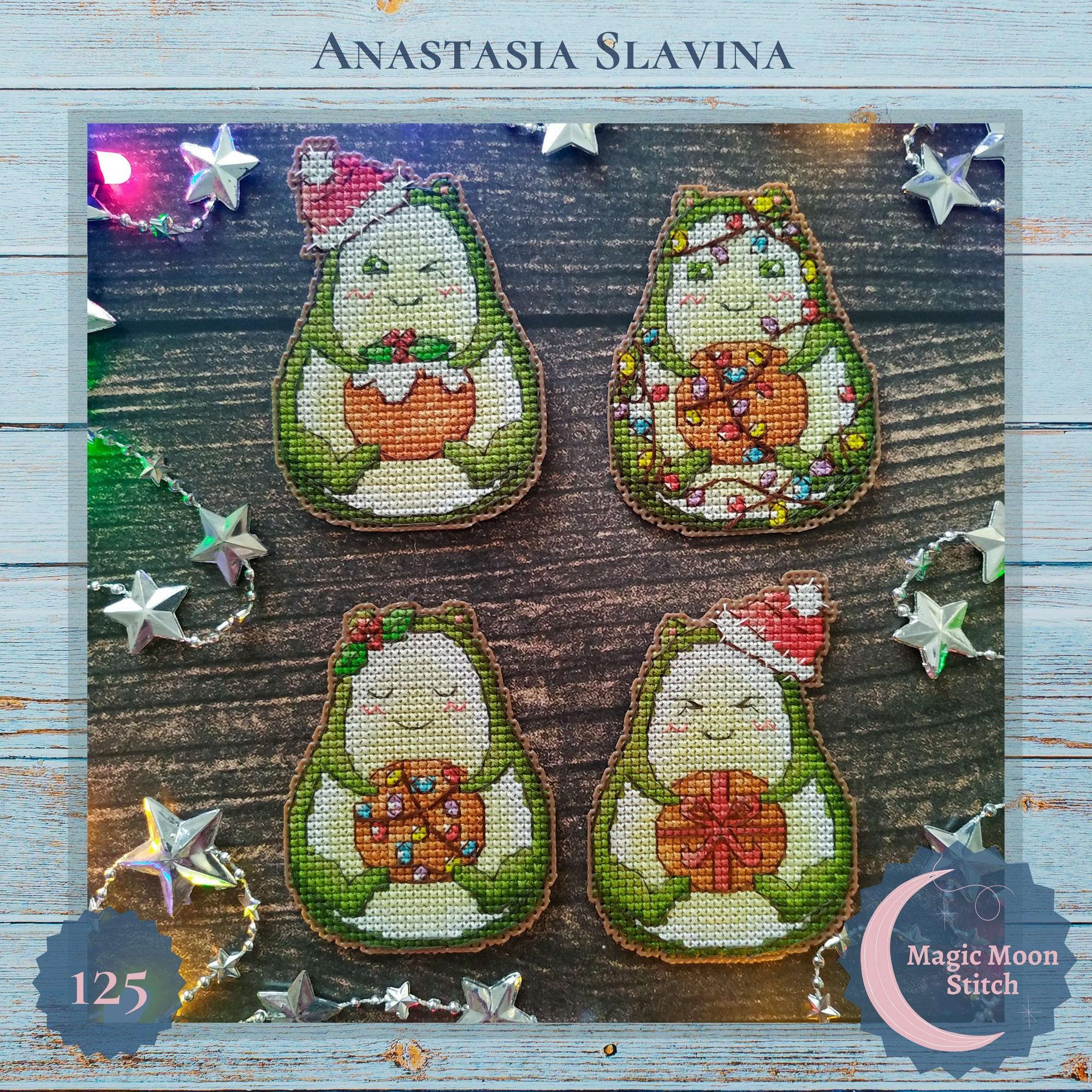 Різдвяні авокадо-котики