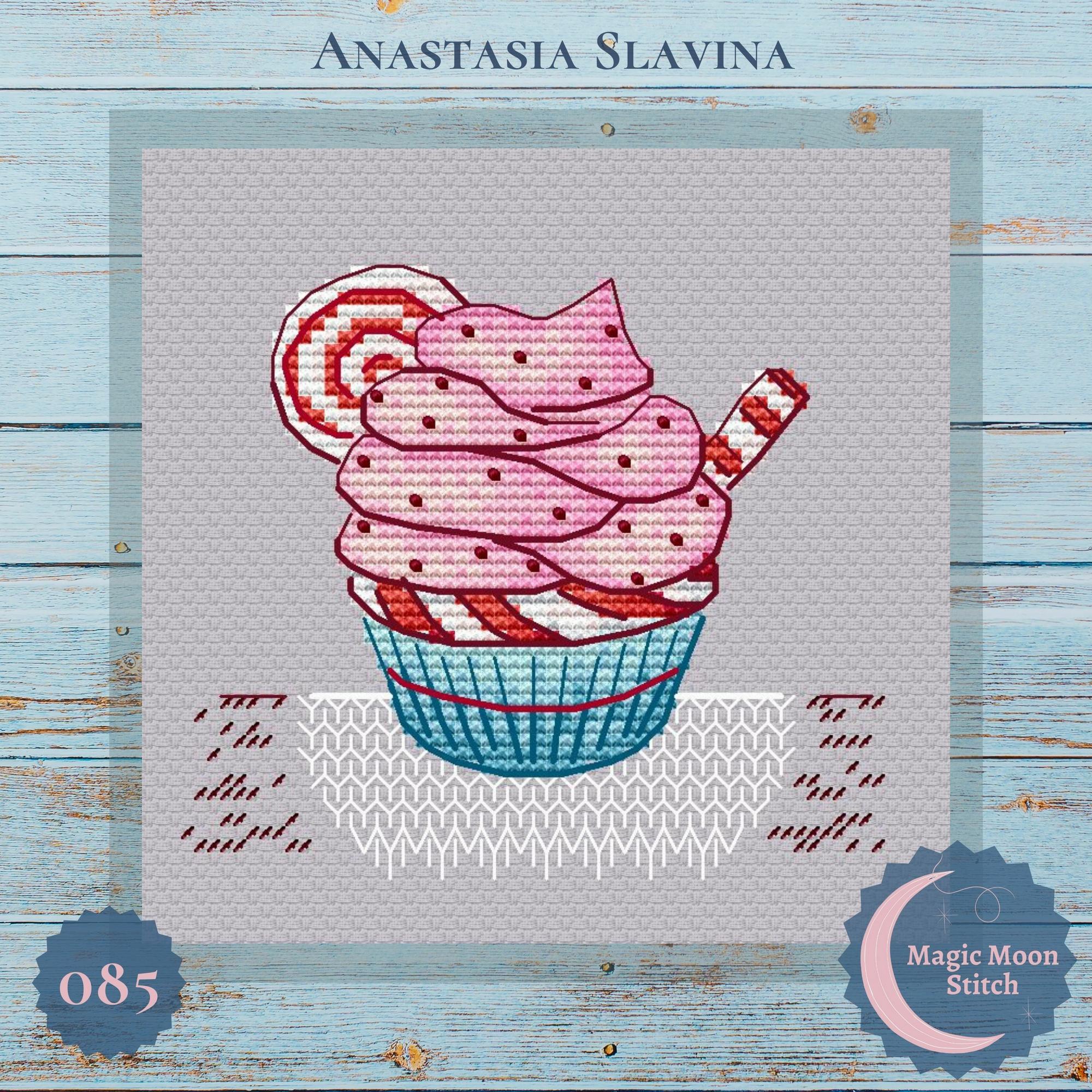 Кексик з цукеркою