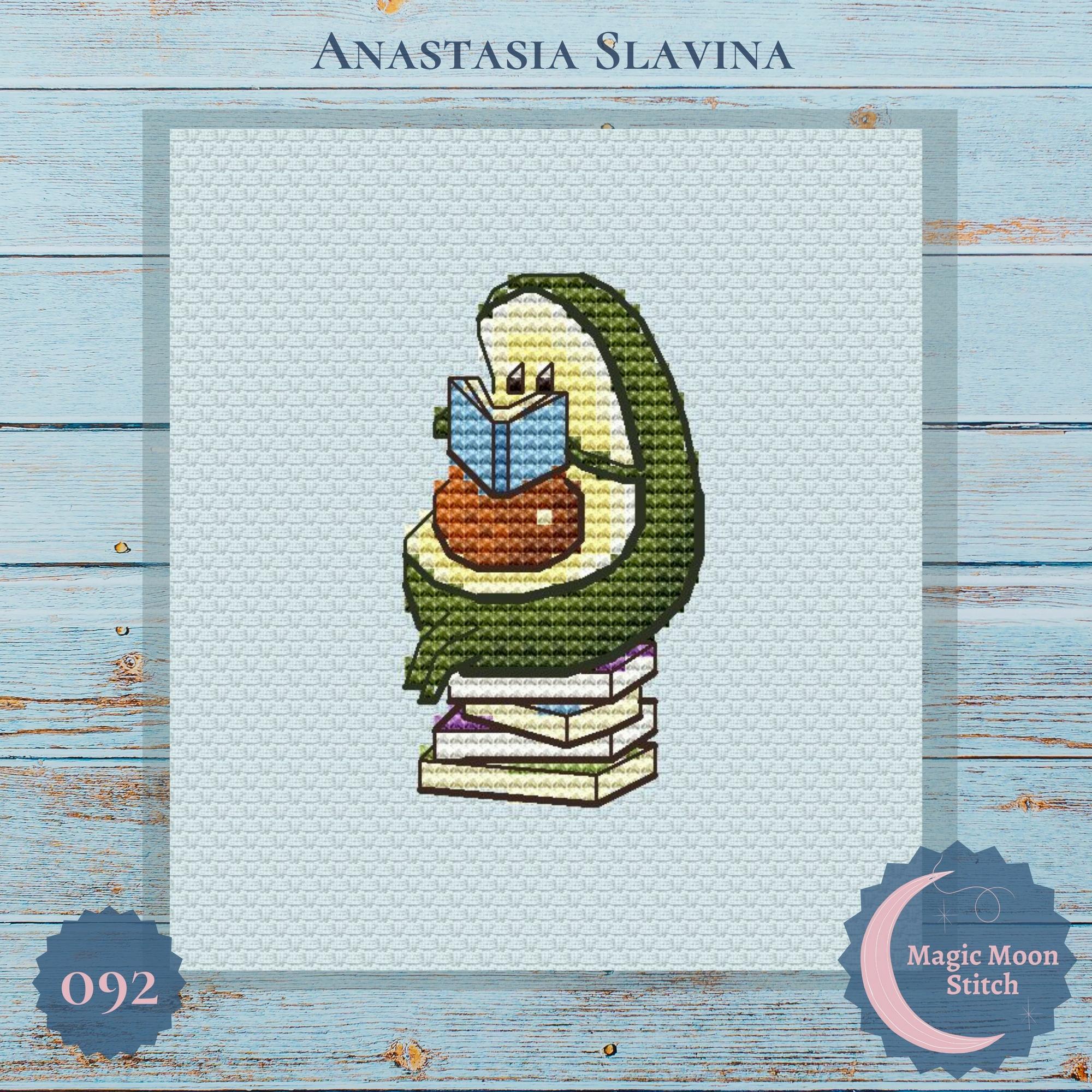 Авокадо з книгами