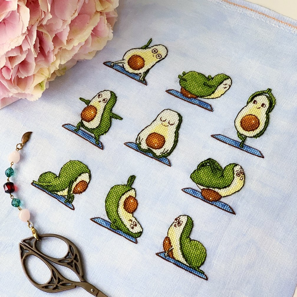 Авокадо-йога