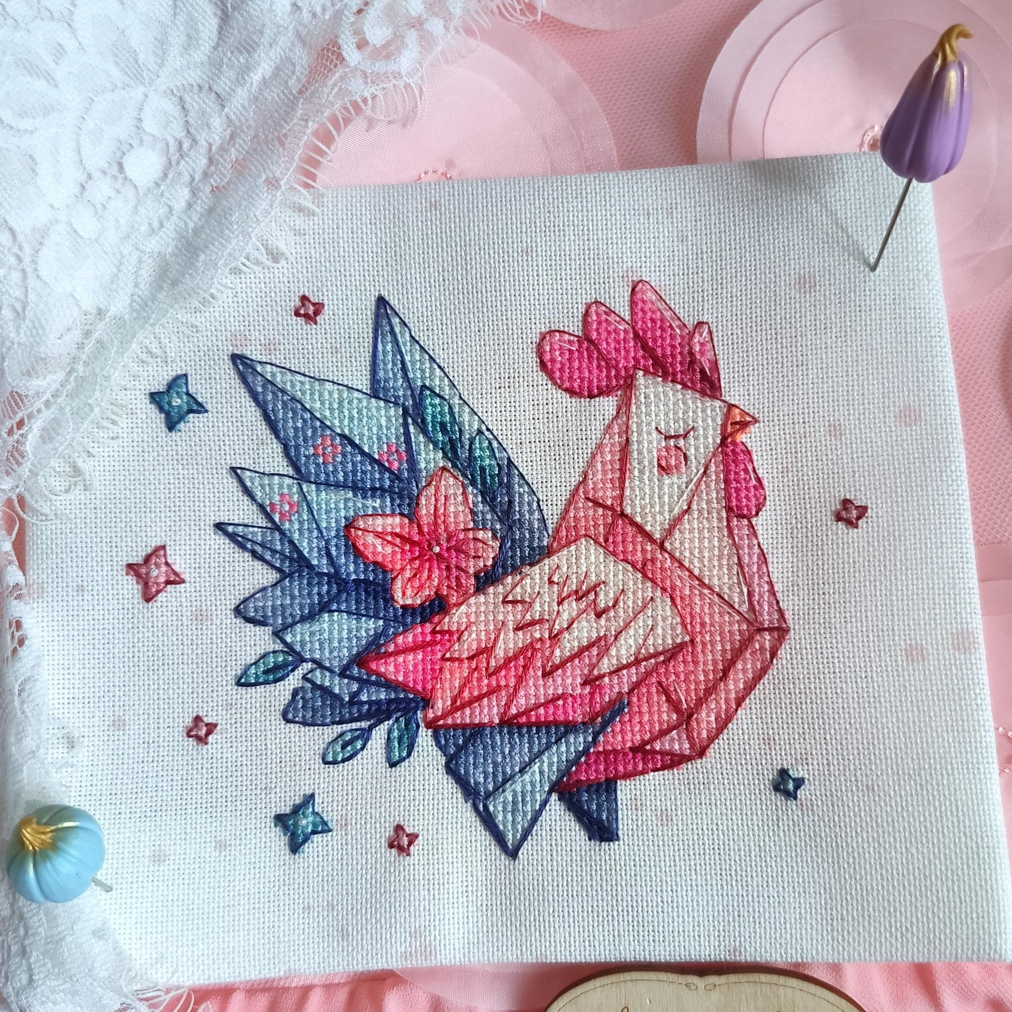 Орігамі курочка