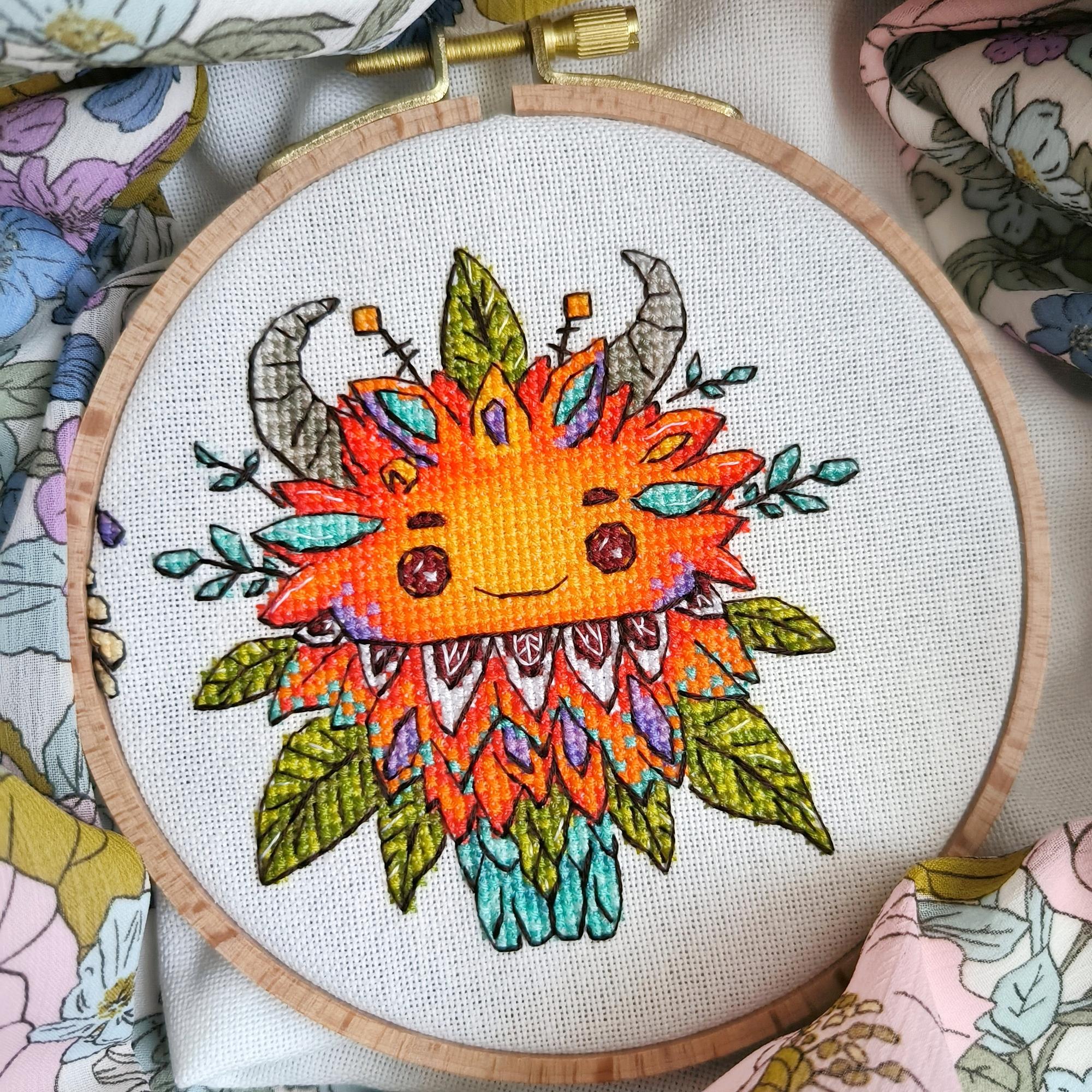 Монстрик-сонечко