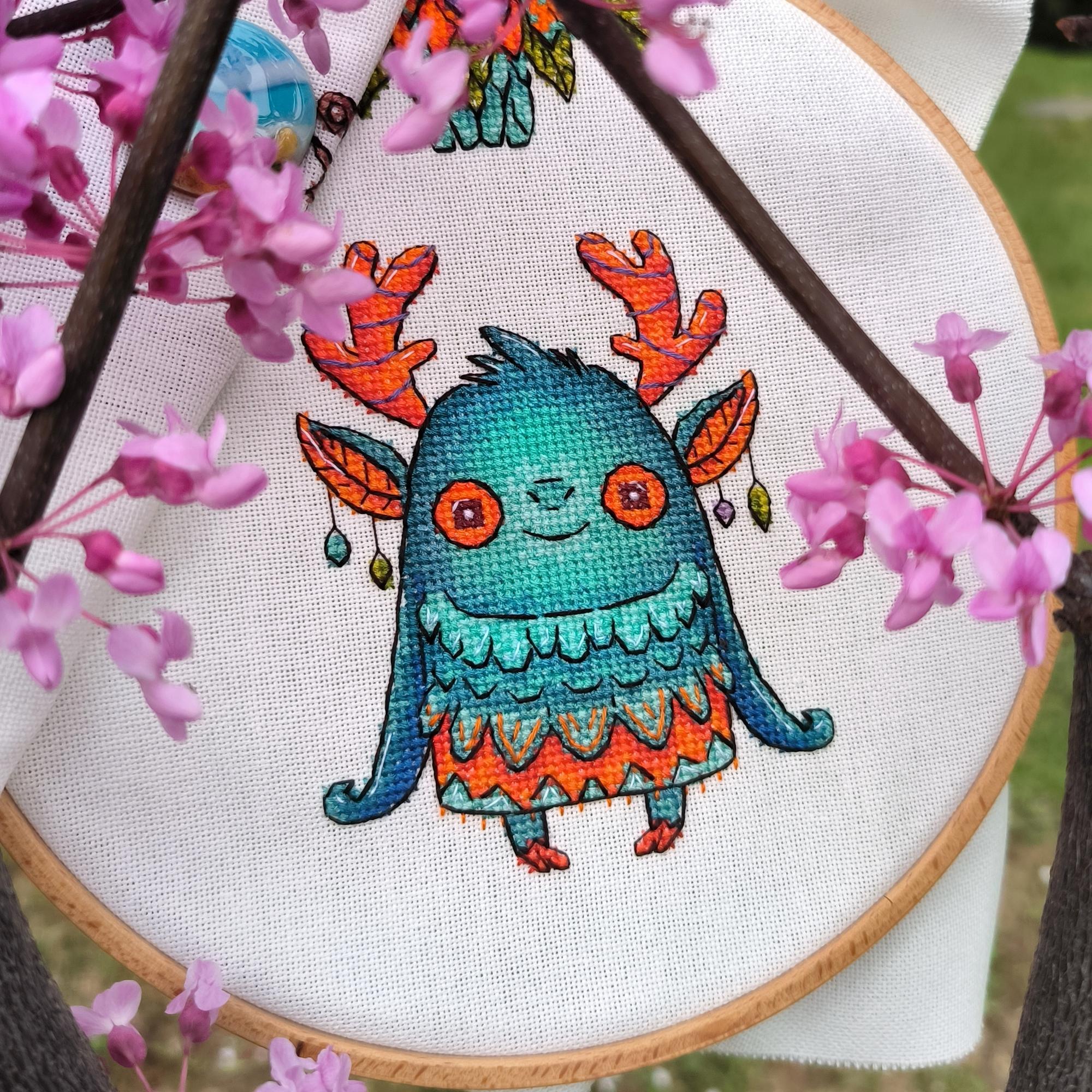 Монстрик - ВсюНічВишивайко